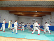 Entrainement interclubs combat